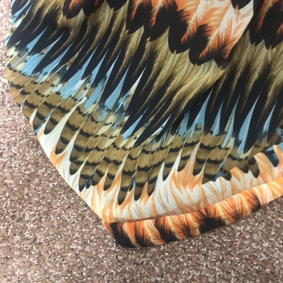 Anthropologie Tulle maxi feather dress size medium - Picture 5 of 15